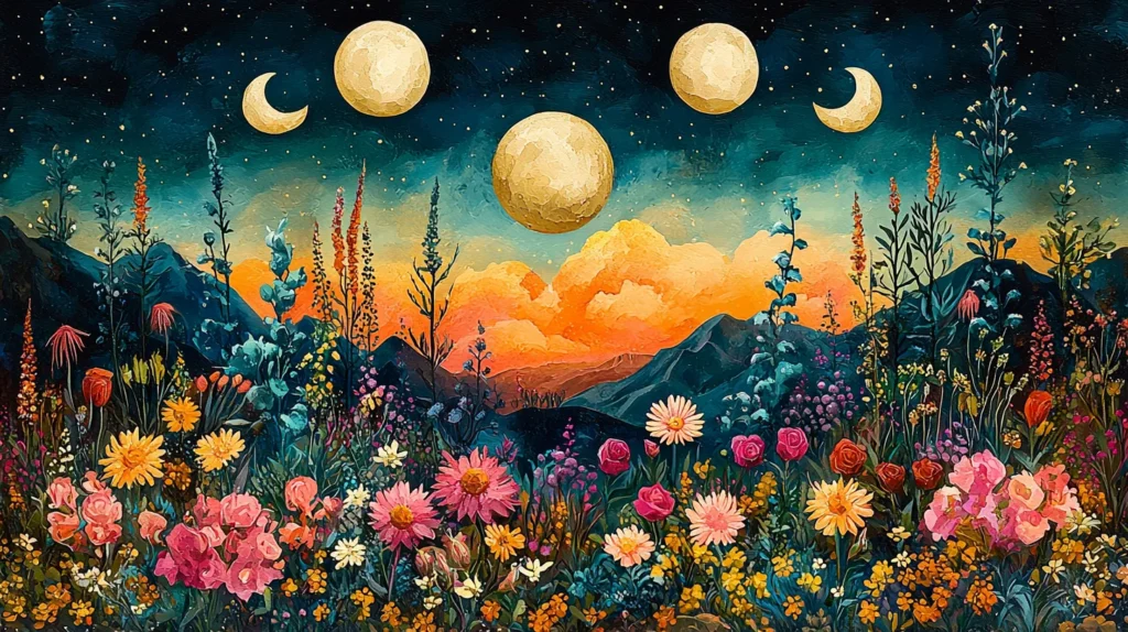 qual a melhor lua para plantar flores