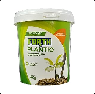 fertilizante adubo forth plantio 400 gramas - balde