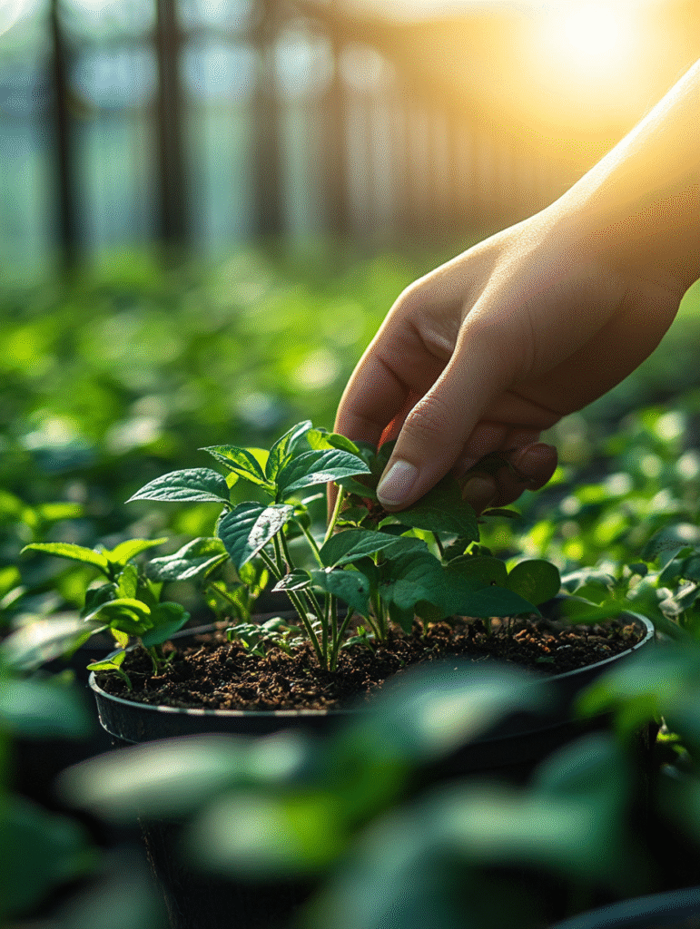 viveiro de plantas