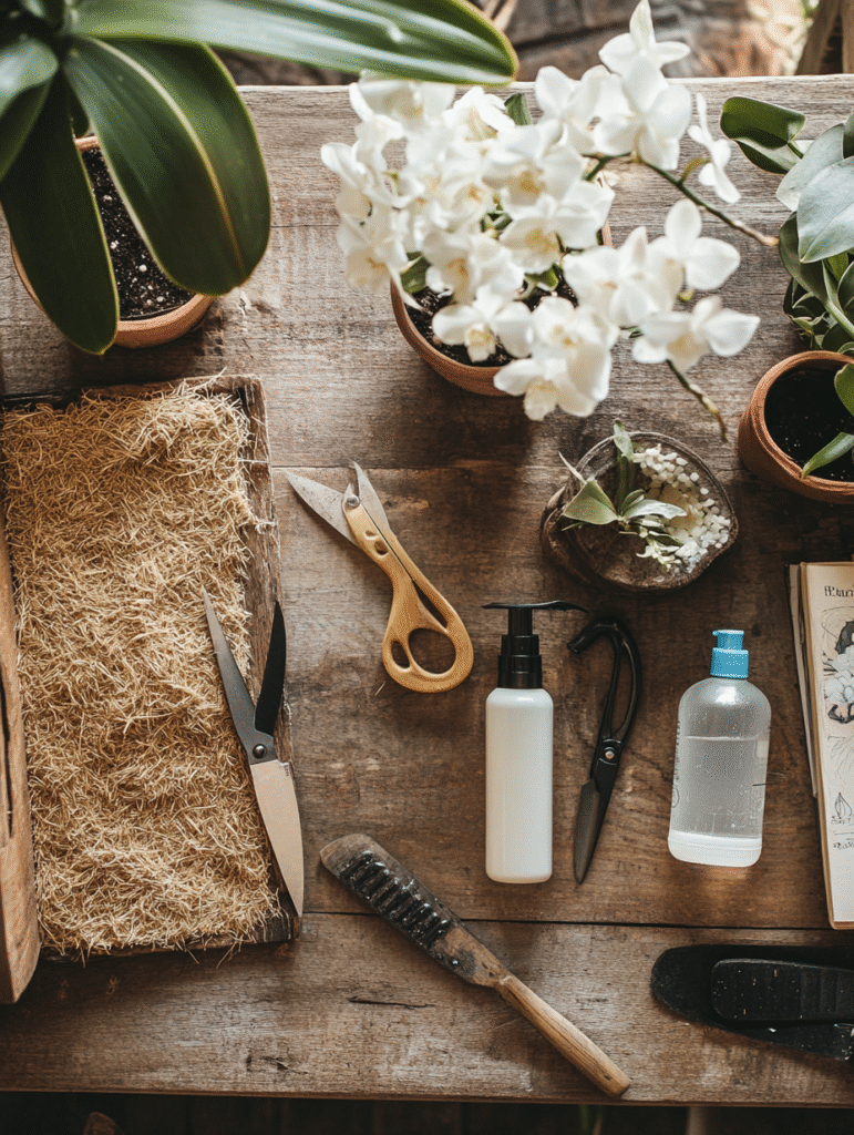 cultivando orquideas