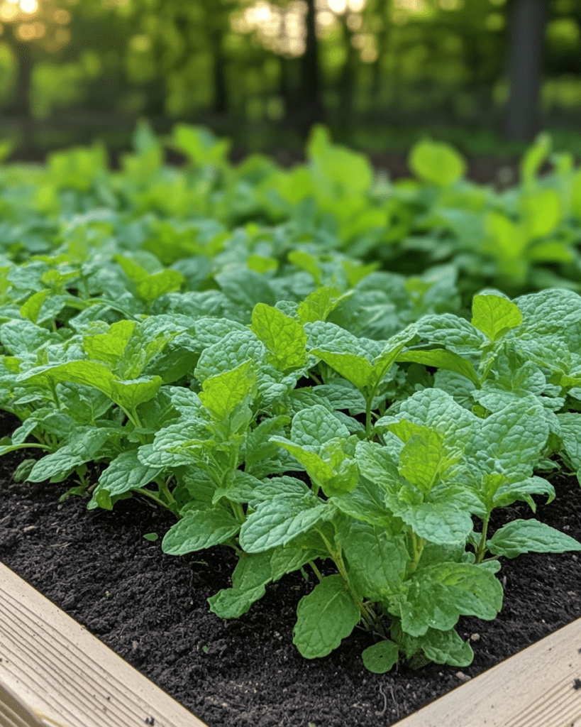 u2565318356 mint spreading aggressively in a raised garden be 2c5f9899 2e2a 42bc b1d4 50d1c88889fc 1