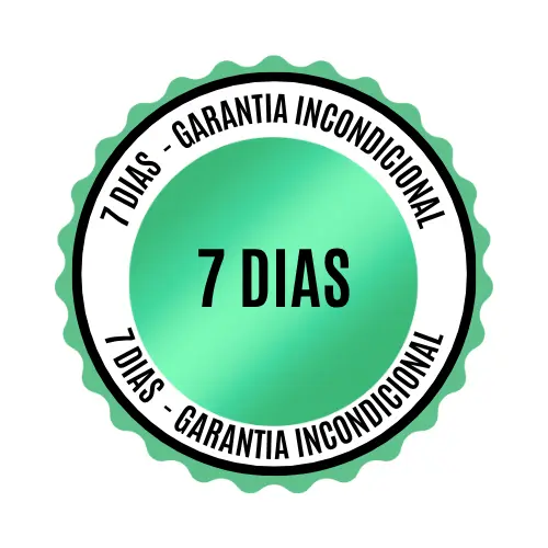 7 dias de garantia