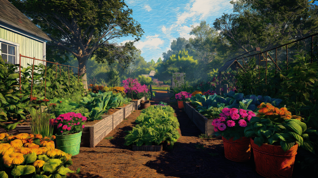 estilo cottage garden