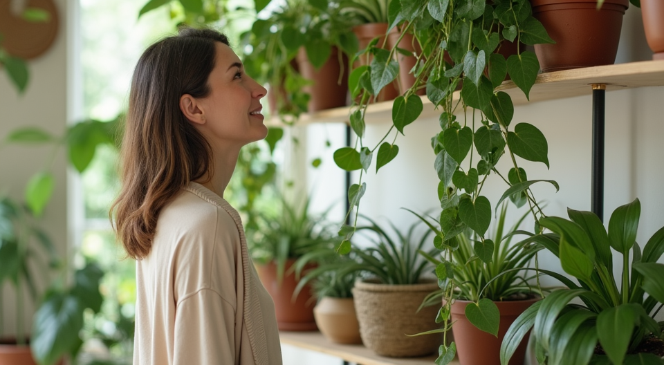 persistencia ao cuidar de plantas