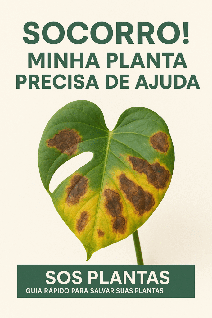 plantas precisando de ajuda