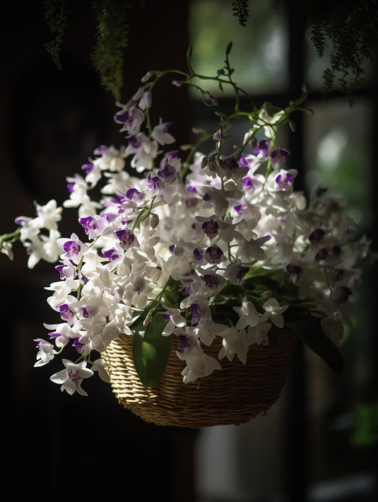 u2565318356 Dendrobium orchid with cascading clusters of smal 13f26231 7148 48d0 9480 be90848cc484 1
