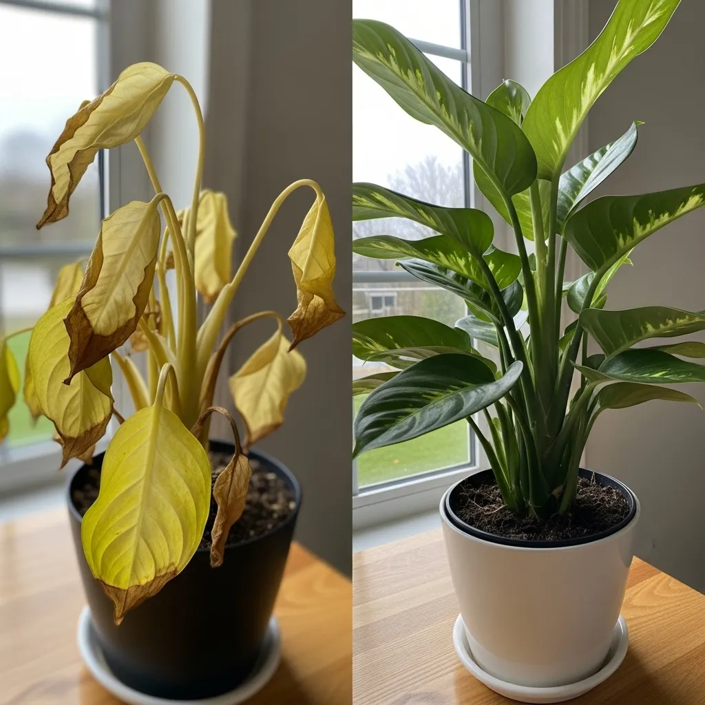 dieffenbachia problemas