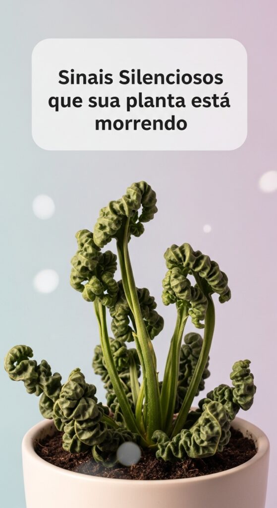 sinais silenciosos das plantas
