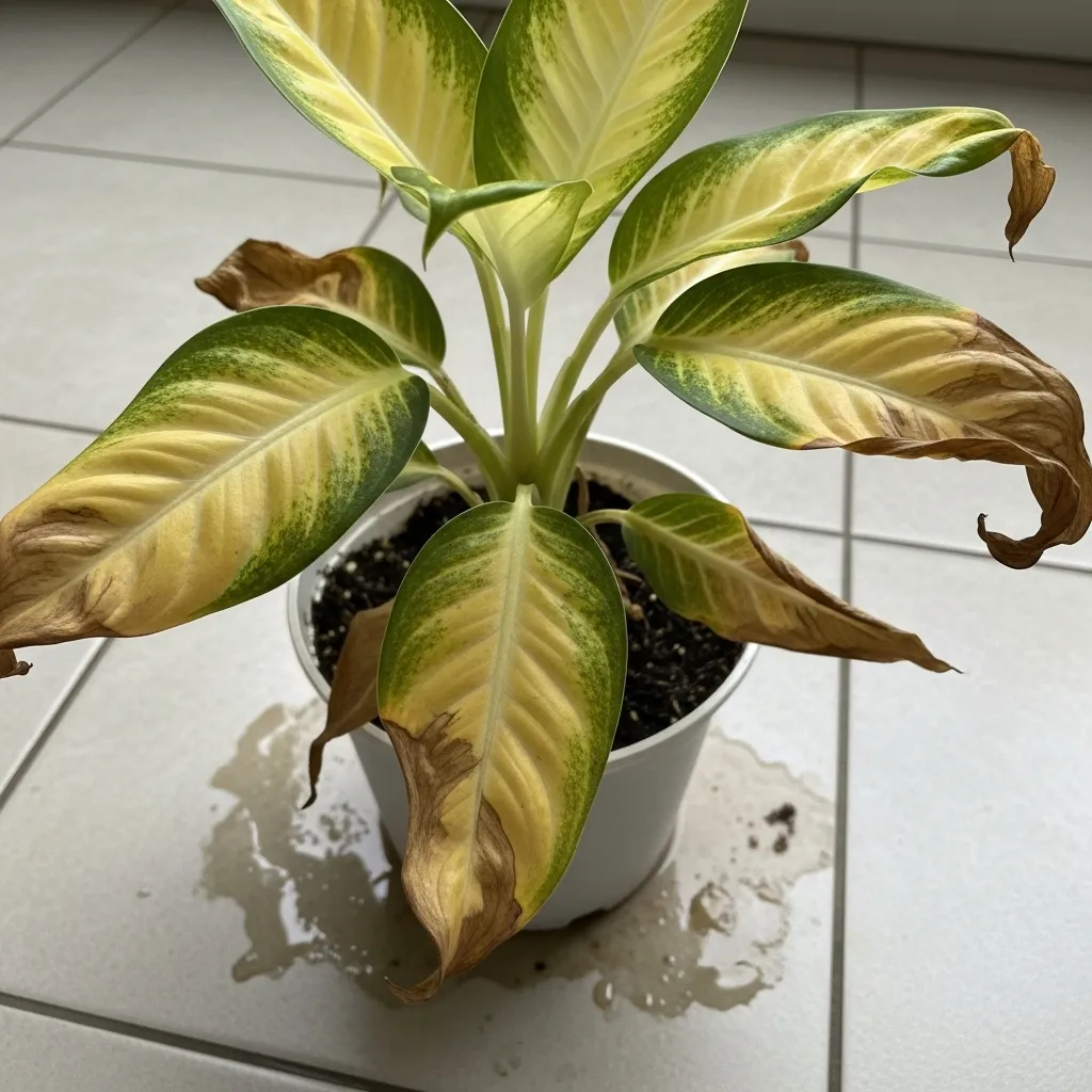 dieffenbachia problemas