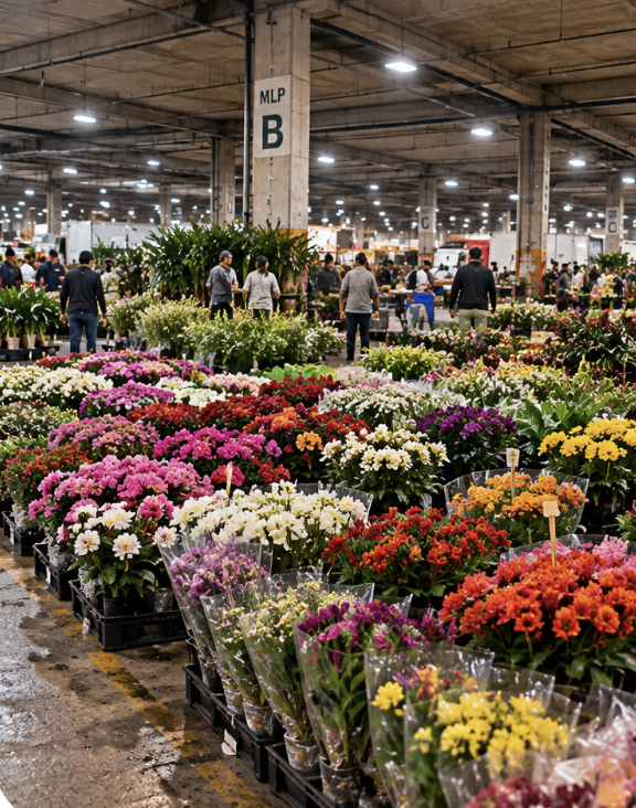 Feira das Flores no Ceagesp